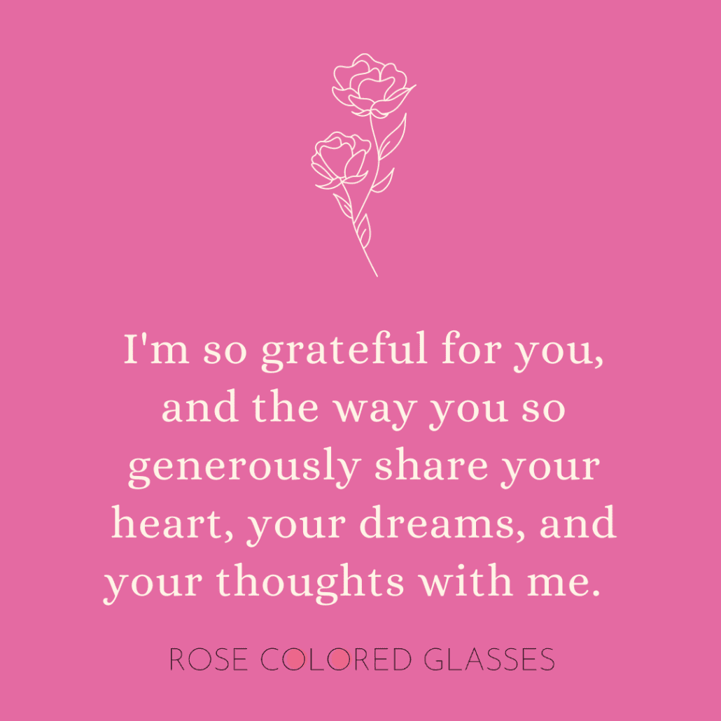 Galentine's Day quote - I'm so grateful for your friendship