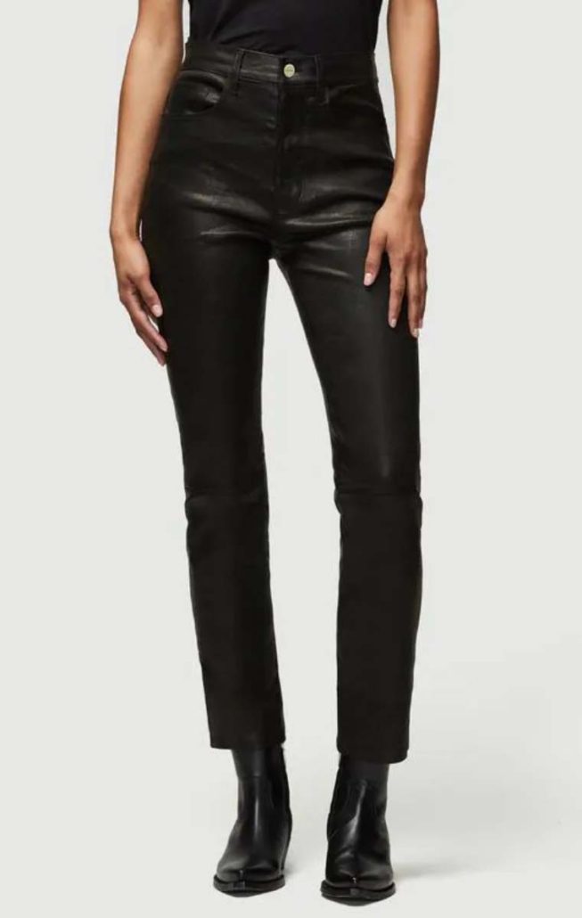 Frame leather pants